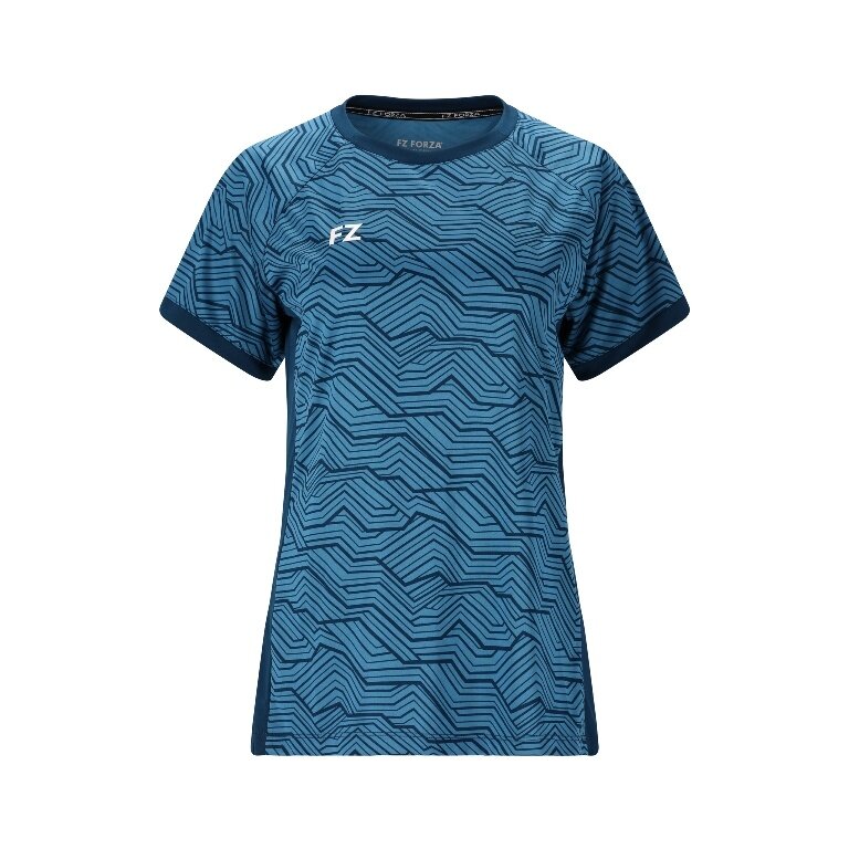 Forza Sports Shirt FZ CL2503 S/S Tee (100% Polyester) blue Ladies