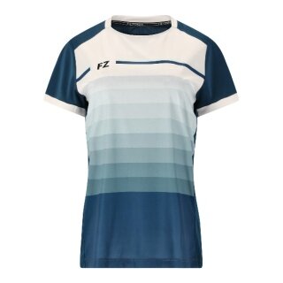Forza Sports Shirt Alibi S/S Tee (100% Polyester) blue/white ladies