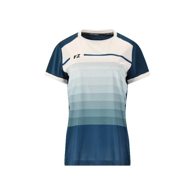 Forza Sports Shirt Alibi S/S Tee (100% Polyester) blue/white ladies