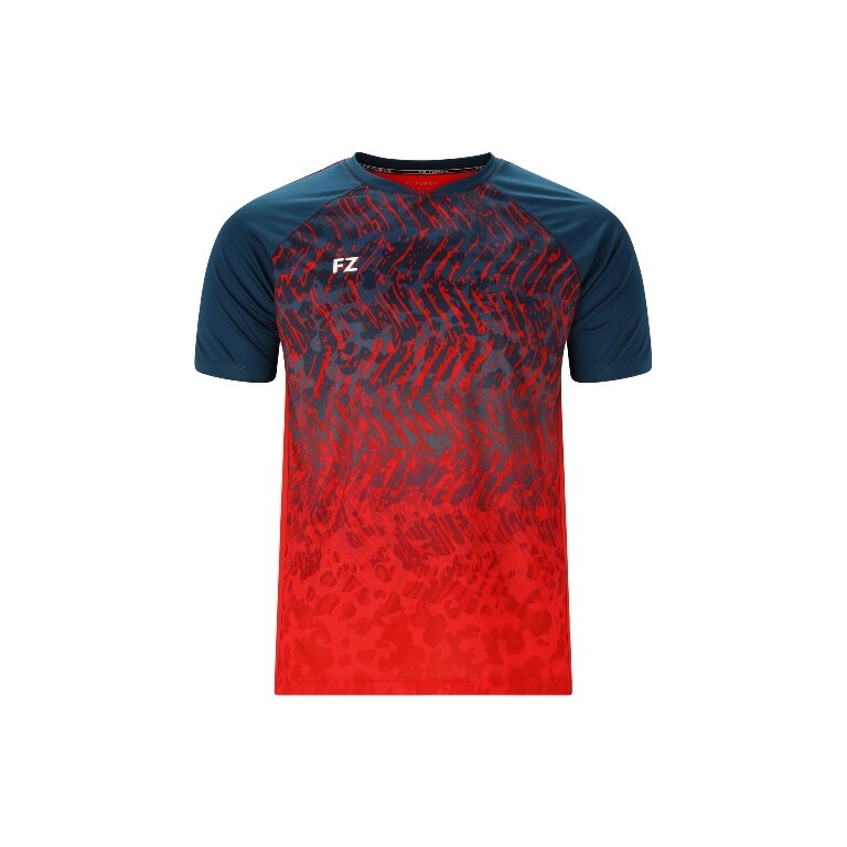 Forza Sport T-shirt Alvin Tee (comfortable fit) red/blue boys