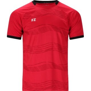 Forza Sports T-shirt FZ CL2502 S/S Tee (100% Polyester) red Men's