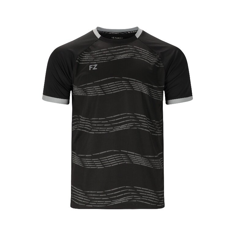 Forza Sport T-shirt FZ CL2502 S/S Tee (100% Polyester) black men's