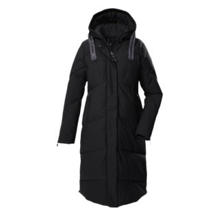 G.I.G.A. DX Winter Quilted Coat GW 41 in Down Look (very warm, water-repellent, windproof) black ladies