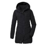 G.I.G.A. DX Winter Quilted Parka GW 60 with Hood (water-repellent, slim fit) black ladies