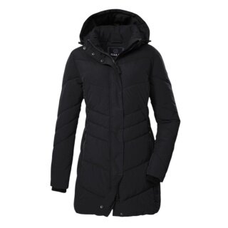 G.I.G.A. DX Winter Quilted Parka GW 60 with Hood (water-repellent, slim fit) black ladies