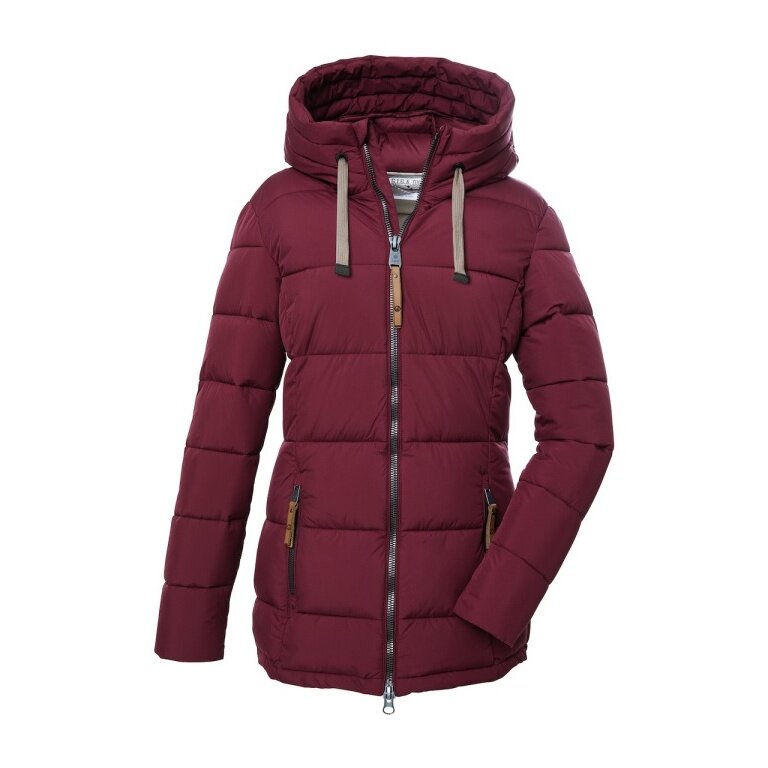 G.I.G.A. DX Winter Jacket GW 12 with Hood (water-repellent, windproof, breathable) raspberry pink ladies