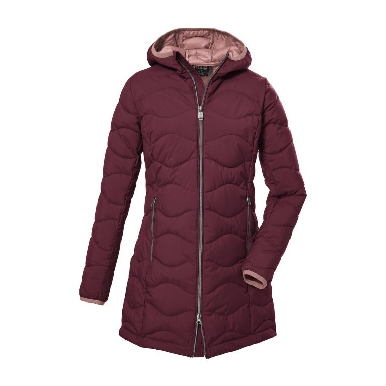 G.I.G.A. DX Winter Down Parka GW 20 with Hood (water-repellent, breathable, windproof) raspberry pink Women