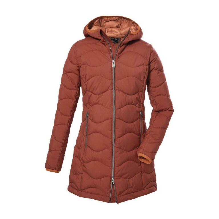 G.I.G.A. DX Winter Down Parka GW 20 with Hood (water-repellent, breathable, windproof) apricot Women