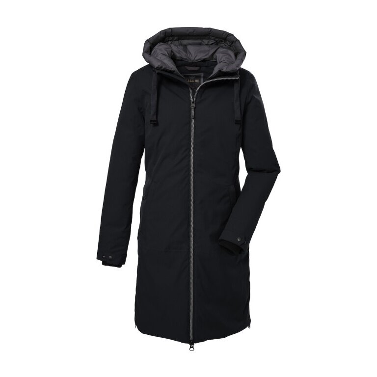 G.I.G.A. DX Winter Functional Parka GW 2 with Hood (breathable, PFC-free) black Women