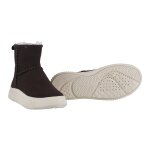 Geox Laquinny A Ankle Boots (Suede, warm lining) dark brown toddler girls