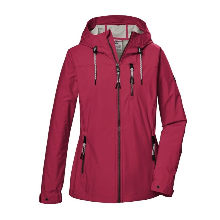 G.I.G.A. DX Softshell Jacket GS 74 with Hood (waterproof and windproof) pink ladies