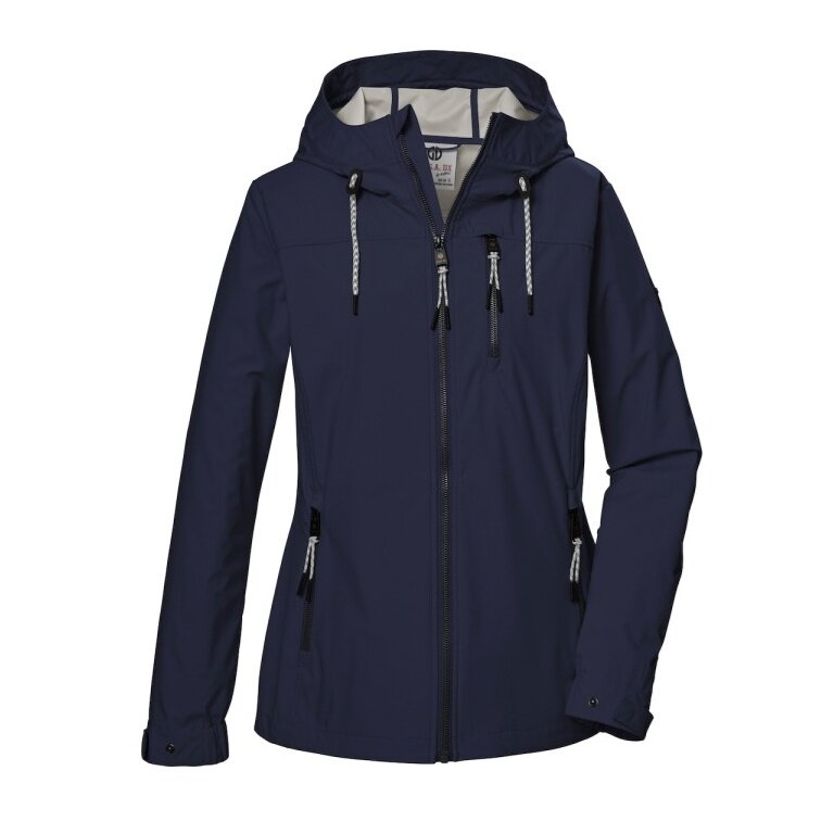 G.I.G.A. DX Softshell Jacket GS 74 with Hood (waterproof and windproof) dark blue Ladies