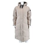 G.I.G.A. DX Winter Quilted Coat GW 41 in Down Look (very warm, water-repellent, windproof) light beige ladies'