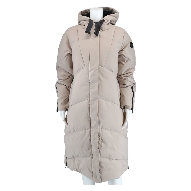 G.I.G.A. DX Winter Quilted Coat GW 41 in Down Look (very warm, water-repellent, windproof) light beige ladies'