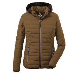 G.I.G.A. DX Winter Functional Jacket Uyaka with Hood (water-repellent and windproof) light brown ladies