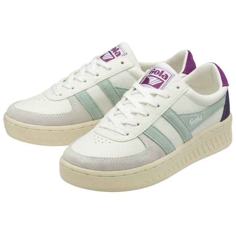 Gola Sneaker Grandslam Trident 2025 white/light grey/purple ladies