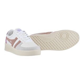Gola Sneaker Grandslam Trident 2025 white/light brown/purple ladies