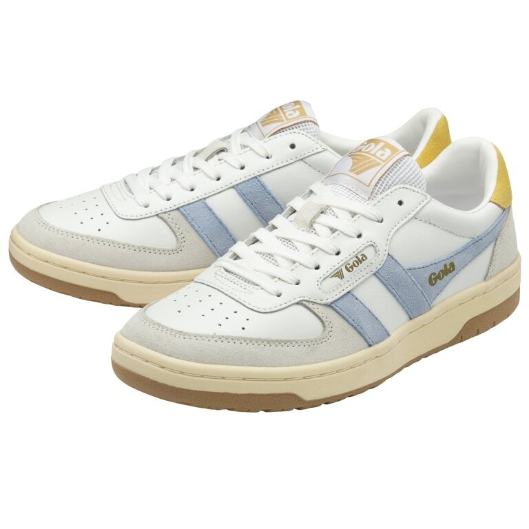 Gola Sneaker Hawk 2025 white/sky blue/yellow ladies