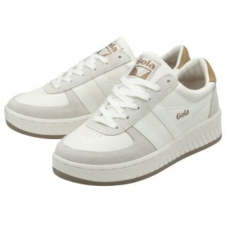 Gola Sneaker Grandslam 88 2025 white/white/caramel brown ladies