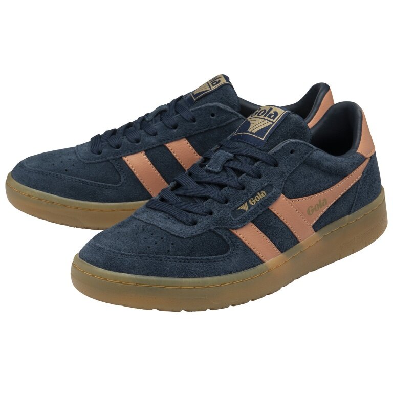 Gola Sneaker Hawk '86 2025 (Suede) navy blue/terracotta red ladies