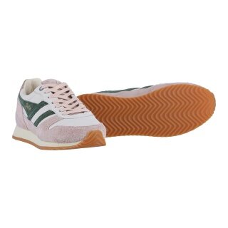 Gola Sneaker Quest Carnaby 2025 - Made in England - off-white/pink/evergreen Ladies