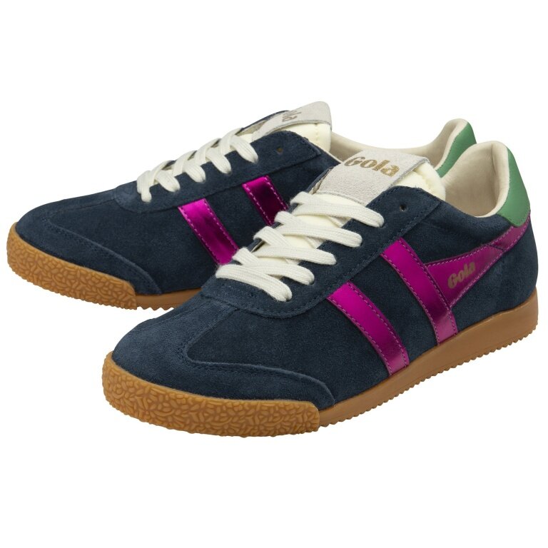 Gola Sneaker Elan Glitz 2025 navy blue/fuchsia pink/emerald green ladies