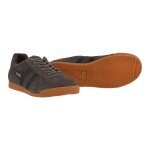 Gola Harrier Suede Leather Sneakers 2026 moss green/black/burgundy men