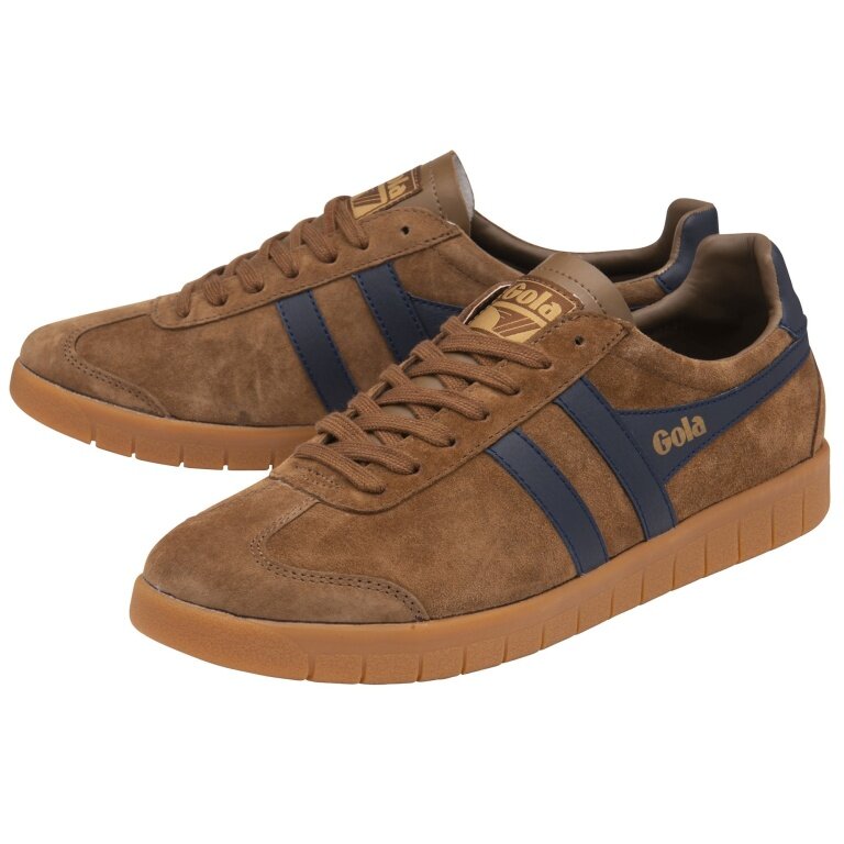 Gola Sneaker Hurricane Suede 2024 brown/navy blue Men