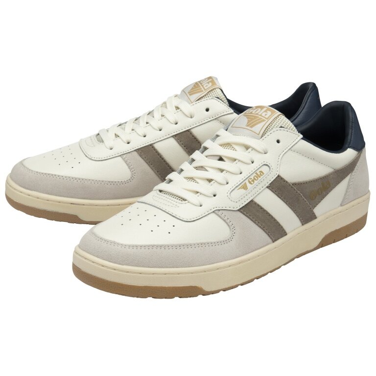 Gola Sneaker Hawk 2025 off white/brown/navy blue men's