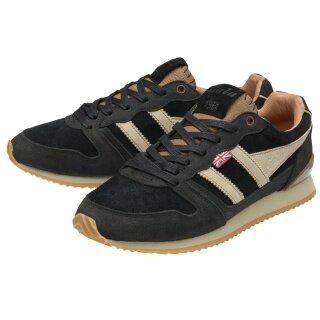 Gola Sneaker Trophy Cambridge 2025 - Made in England - black/light brown men's