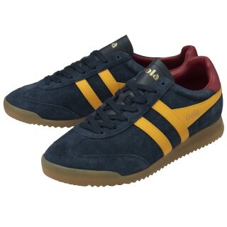 Gola Sneaker Torpedo Suede 2025 navy blue/sun yellow/dark red men's