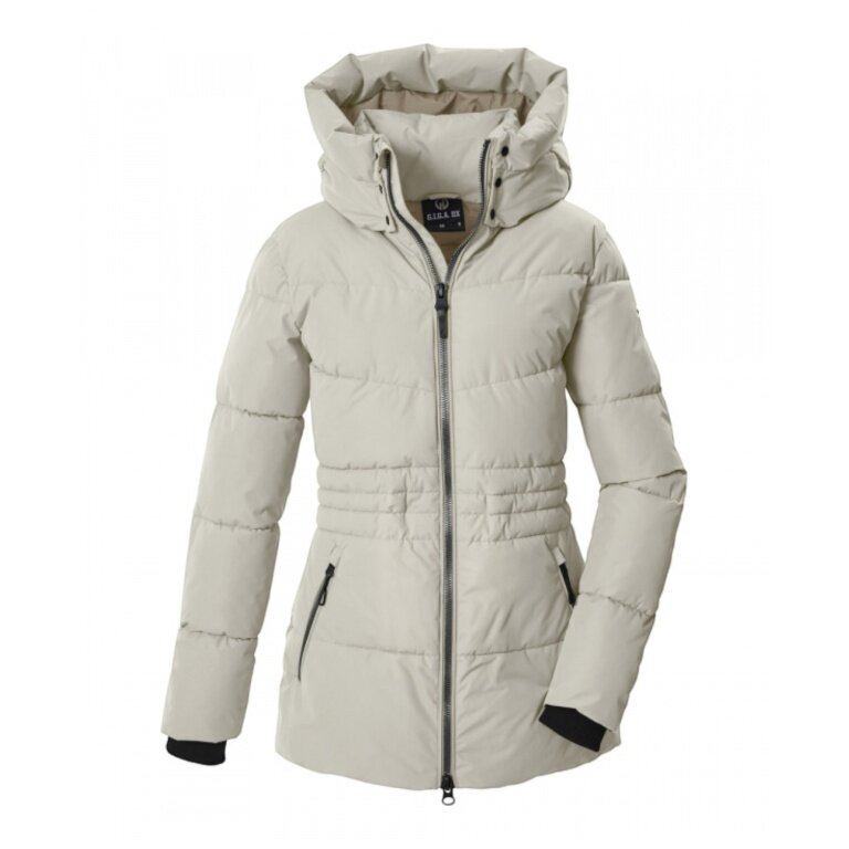 G.I.G.A. DX Winter Quilted Jacket GW 11 with Hood (warm, windproof) champagne Ladies