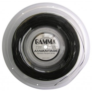 Gamma Tennis String Advantage Black 220m Reel