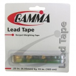 Gamma Lead Tape for Racket Tuning (18g, 183cm) - 1 Roll
