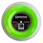 Gamma Tennis String Moto (Durability+Spin) lime green 200m roll