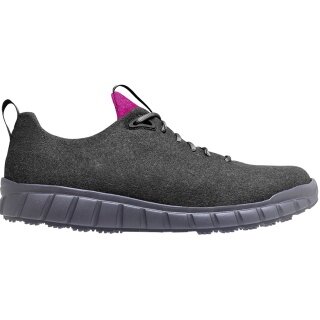 Ganter Sneaker Evo Merino Wool (Merino Walk Felt for good climate comfort) black/grey/pink Women