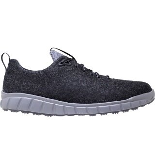 Ganter Sneaker Evo Merino Wool (Merino Walk Felt for Good Climate Comfort) Black/Anthracite Men