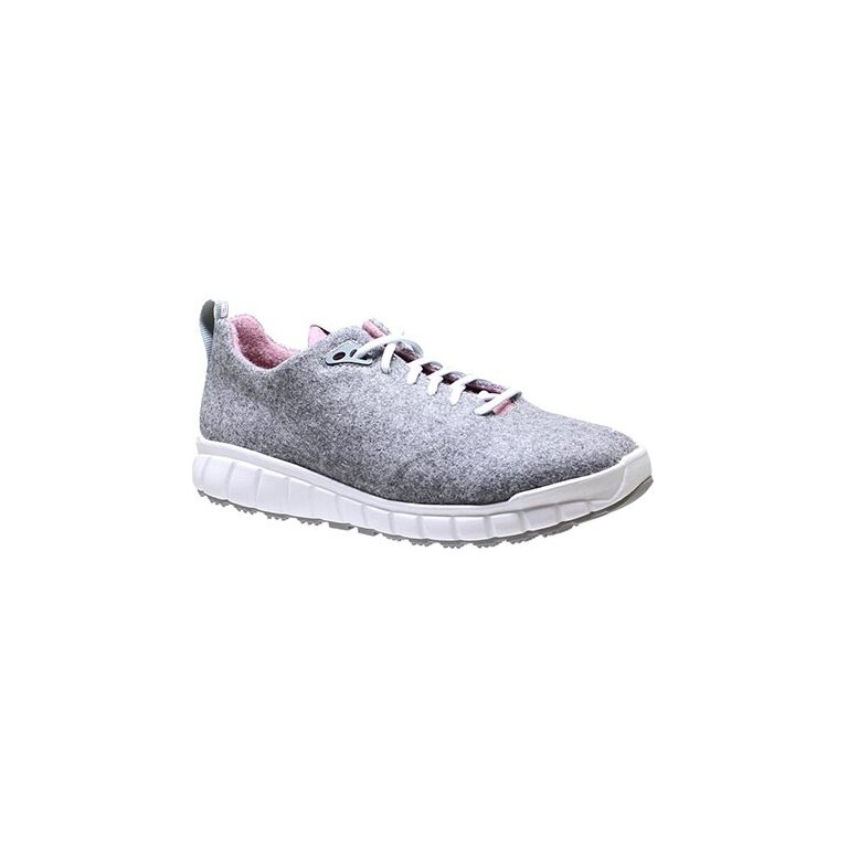 Ganter Sneaker Evo Merino Wool (Merino Walk Felt for Good Climate Comfort) Graphite Grey/Rose Women