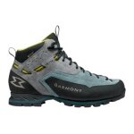 Garmont Vetta Evo GTX Hiking Shoes (Suede, Approach, Waterproof) grey/blue/black Men's