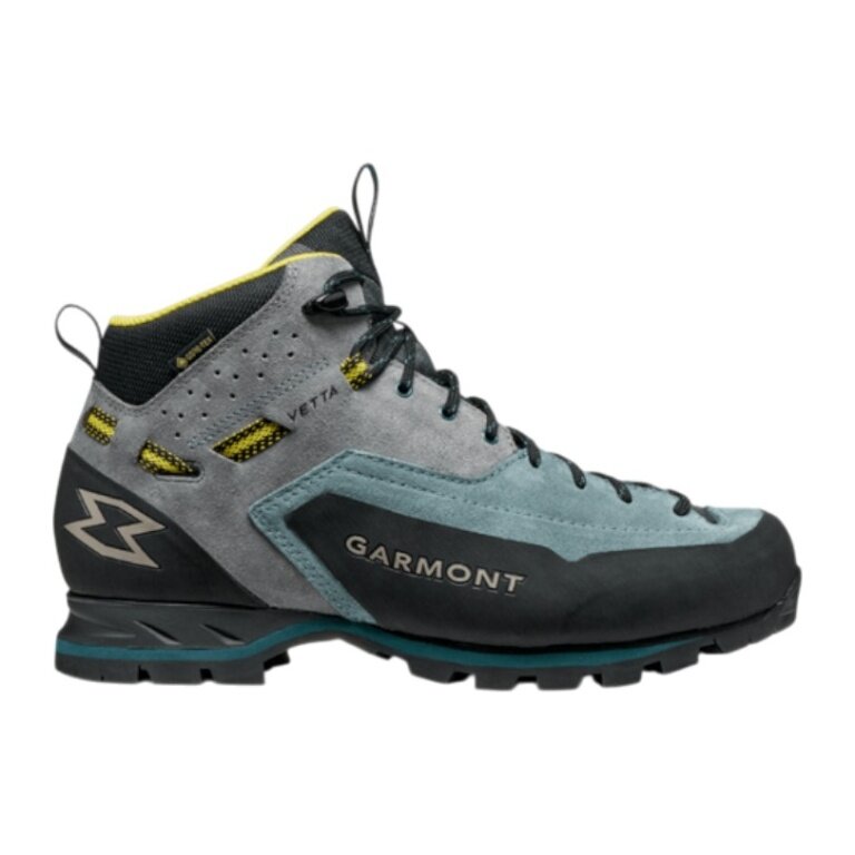 Garmont Vetta Evo GTX Hiking Shoes (Suede, Approach, Waterproof) grey/blue/black Men's