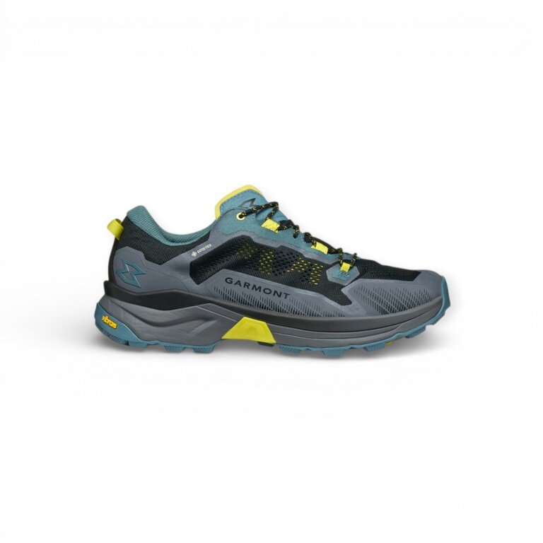 Garmont Nexus GTX Hiking Shoes (Quick-lacing system, waterproof) grey/blue/yellow men's
