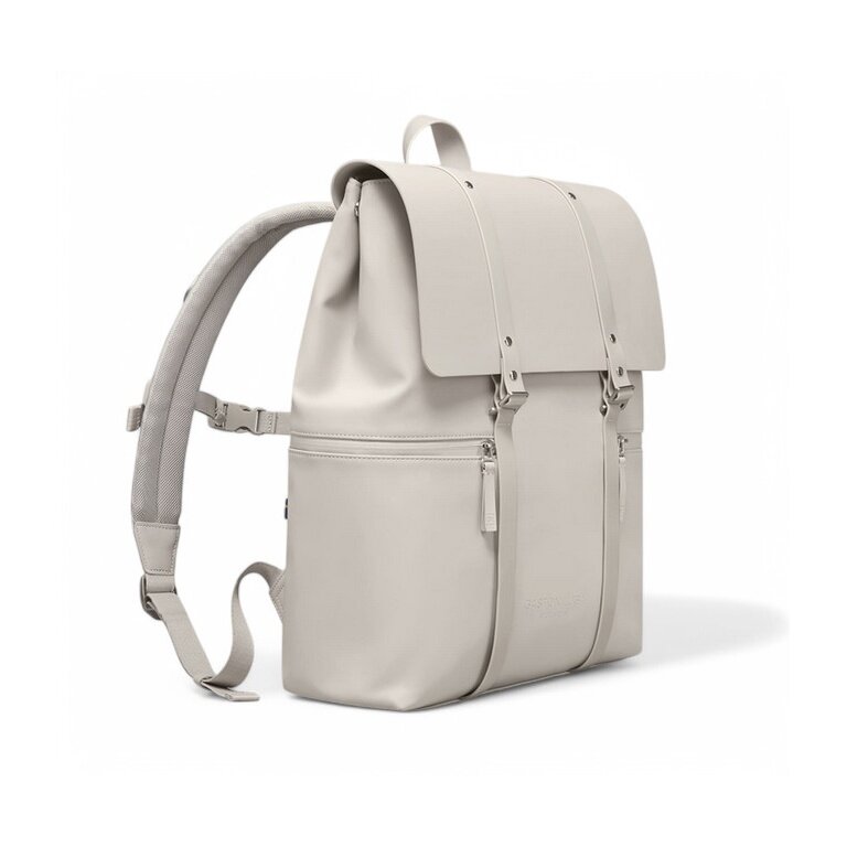 Gaston Luga Everyday Backpack Spläsh 16'' (waterproof) cream/beige - 20 litres