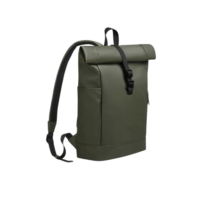 Gaston Luga Everyday Backpack Spläsh Rolltop 16" (waterproof) olive green - 20 litres