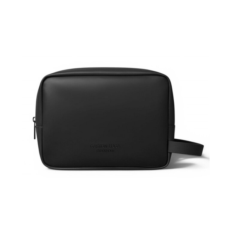 Gaston Luga Culture Bag Spläsh Toiletry Bag Black - black