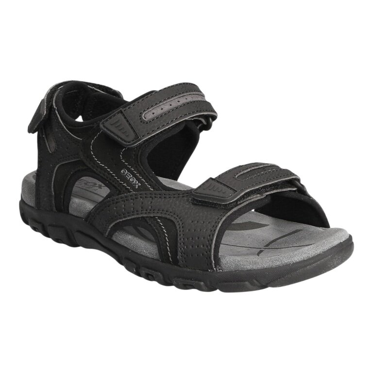 Geox Sandal Strada 050AU black men's