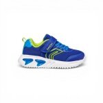 Geox Sneaker Assister blue/lime toddlers boys