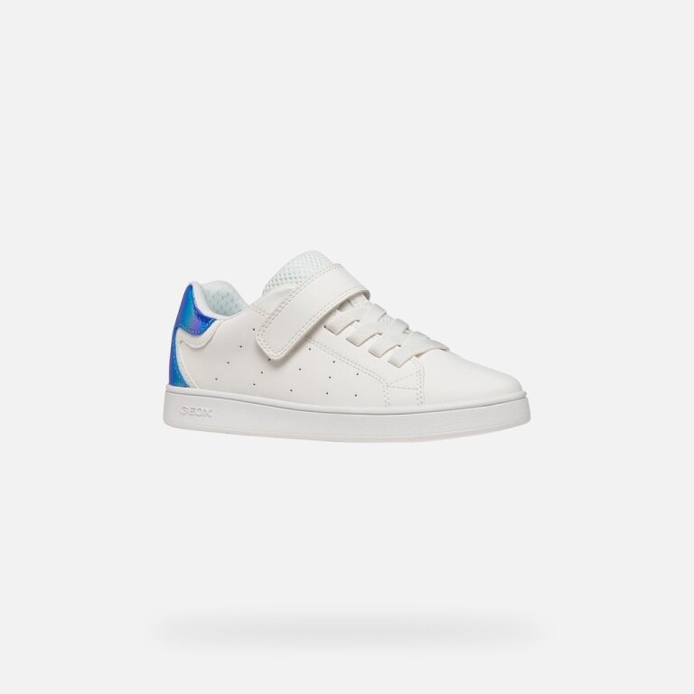 Geox Eclyper sneakers white/blue girls