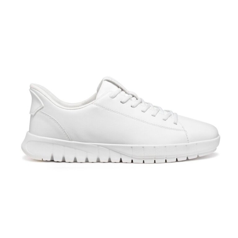 Geox Flextride Plus Sneakers (Leather) White Men's
