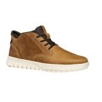 Geox Flextride Plus Mid Sneakers (Leather) brown men's