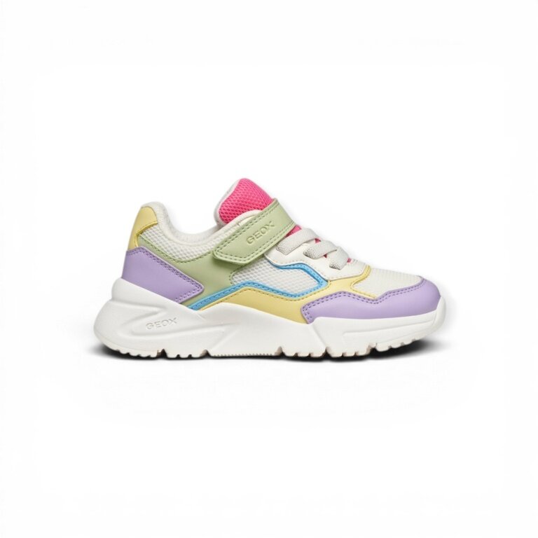 Geox Sneakers Loftus white/multicoloured girls